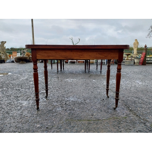 906 - 19th C. turn over leaf tea table {}.