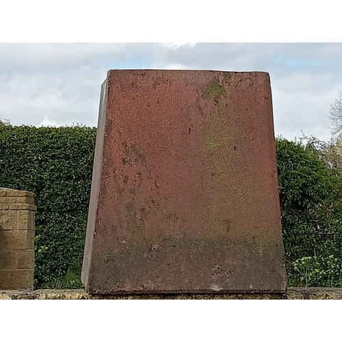 551A - Set of three salt glazed chimney pots {H 40cm x 30 x 30 }. (NOT AVAILABLE TO VIEW IN PERSON)