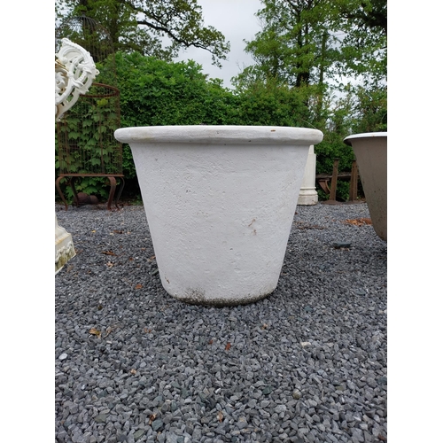 958 - Contemporary composition planter {64 cm H x 79 cm Dia.}.