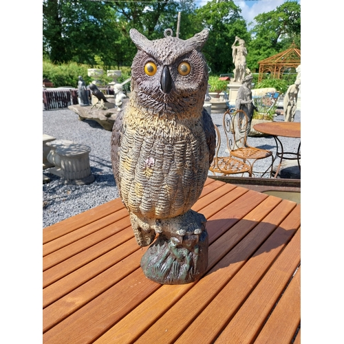 104 - Ruberoid model of an owl