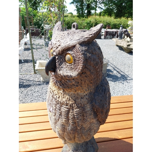 104 - Ruberoid model of an owl