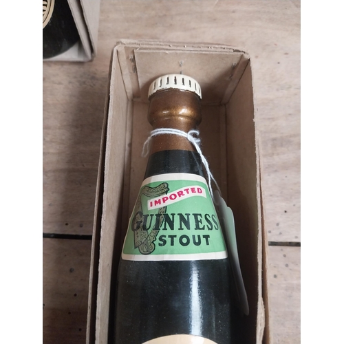 1093 - Two separately boxed Guinness bottle label clothes brushes, One FES and one Dublin and London ES {5 ... 