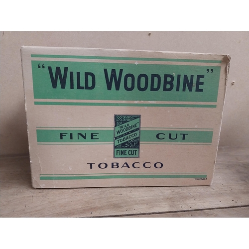 1334 - Two Wild Woodbine Fine Cut Tobacco cigarette cartons. {18 cm H x 25 cm W x 11 cm D}.