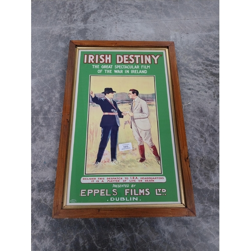 1373 - Irish Destiny The Great Spectacular film framed print. {57 cm H x 37 cm W}.