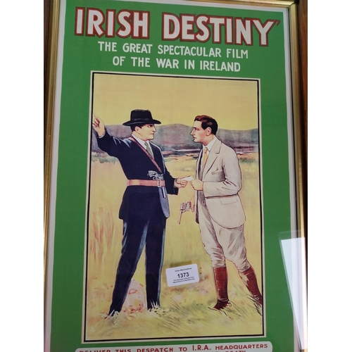 1373 - Irish Destiny The Great Spectacular film framed print. {57 cm H x 37 cm W}.