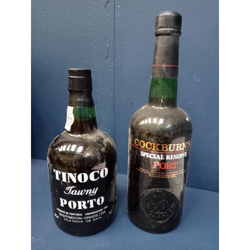 1380A - Two bottles of Port - Cockburn's Special Reserve port and Tinoco Tawny Porto {75CL}. - NOT AVAILABLE... 