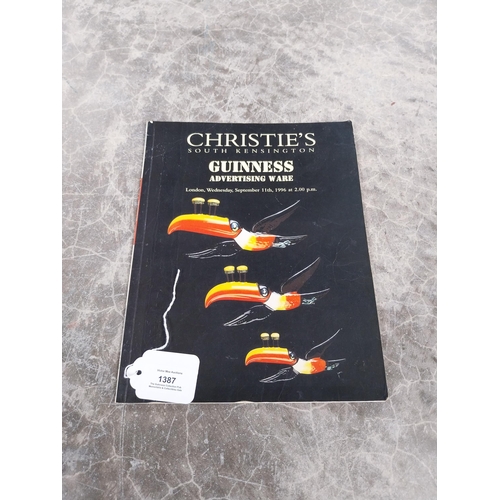 1387 - 1996 Guinness Collection Christie's South Kensington Auction Catalogue