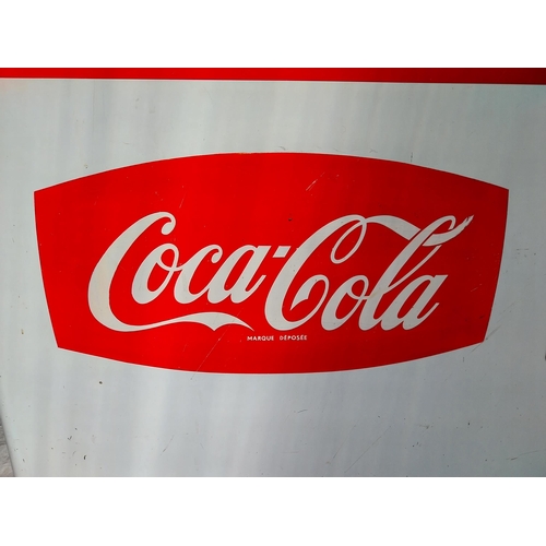 1400 - 1960's Coca Cola Vending and Ice Cooler. {96 cm H x 105 cm W x 67 cm D}.