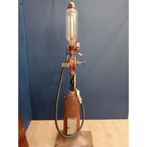 171 - Avignon Esso advertising fuel pump  {H 204cm x W 32cm x D 58cm}. - NOT AVAILABLE TO VIEW IN PERSON