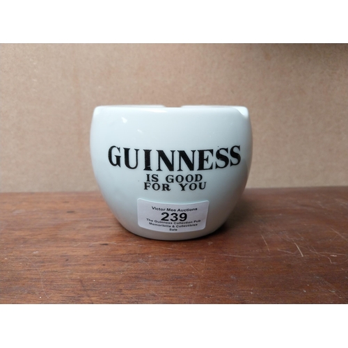 239 - Triangular Guinness Malaysia Ashtray and Guinness is Good for You ashtray with Crown Cork and Burkes... 