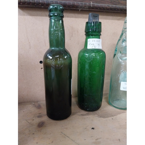 282 - Collection of six 19th C and 20th C. Codd bottles - R Stothert and Sons Ltd, T W S White Ltd etc. {2... 