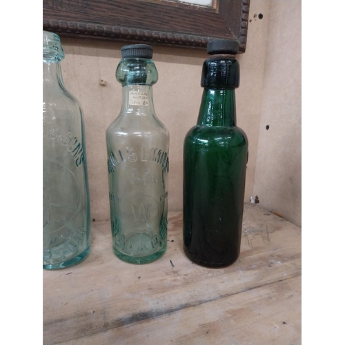 282 - Collection of six 19th C and 20th C. Codd bottles - R Stothert and Sons Ltd, T W S White Ltd etc. {2... 