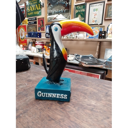 352 - Guinness Toucan plastic advertising figure. {18 cm H}.