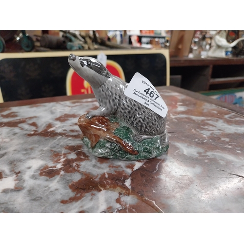 467 - Beneagles Scotch Whiskey Beswick Loch Ness Monster {8 cm H x 12 cm W x 5 cm D}, Eagle {11 cm H x 5 c... 