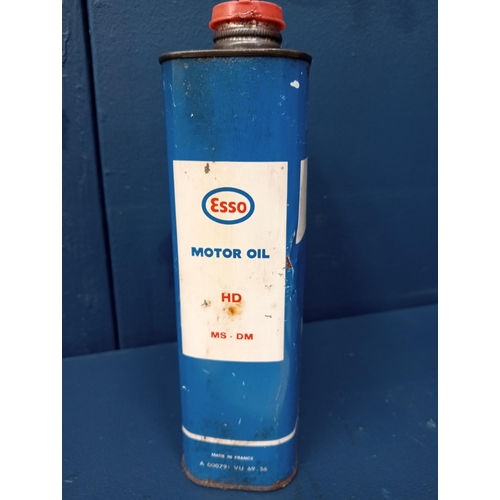 520 - Esso advertising oil can  {H 1cm x W 16cm x D 6cm }. - NOT AVAILABLE TO VIEW IN PERSON