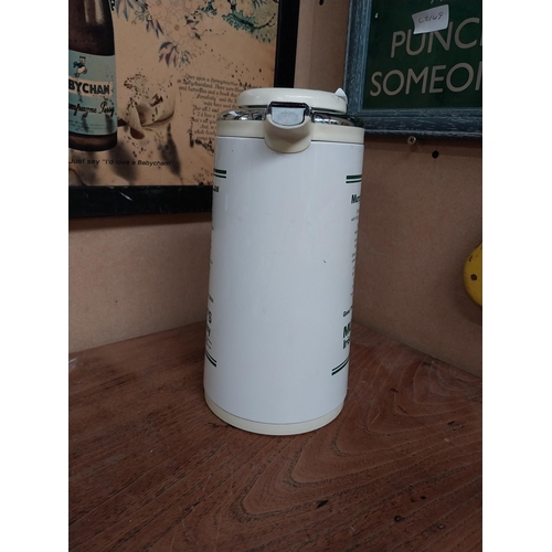 54 - Murphys Irish Whiskey flask. {27 cm H x 18 cm Dia.}.