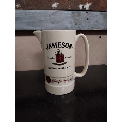 577 - Jameson Irish Whiskey Water jug {16 cm H x 14 cm W x 9 cm D}, Rothmans Lights jug {16 cm H x 14 cm W... 