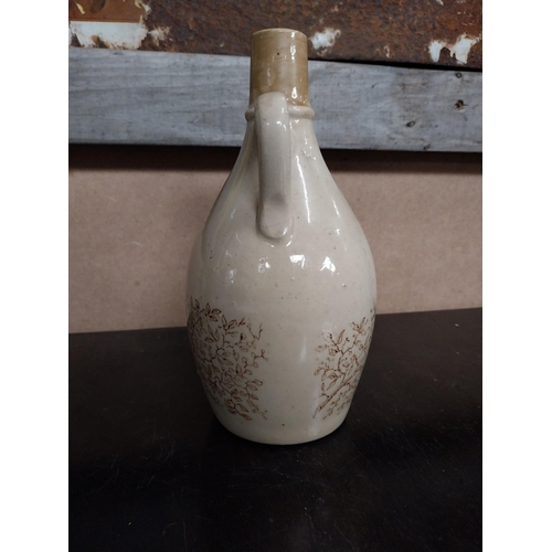 582 - Shamrock Cream Irish Whiskey stoneware flagon. {32cm H x 11 cm Dia.}.