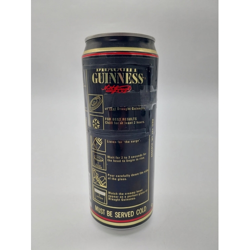 617A - Two Guinness advertising clocks {23 cm H x 9 cm W to 8 cm H x  4 cm D}. PART OF THE DAVID HUGHES COL... 