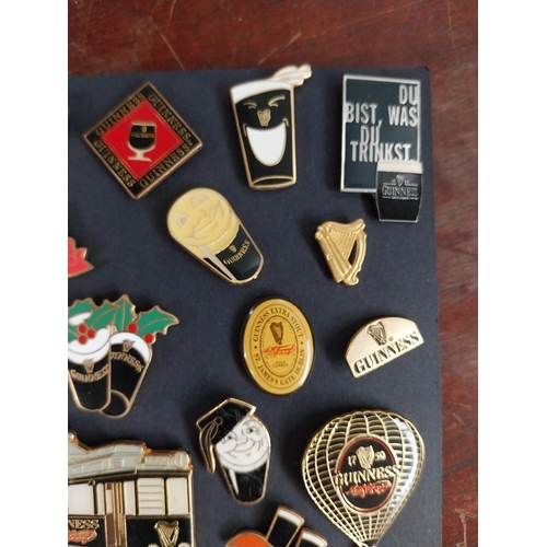 638 - Assortment of Guinness lapel pin badges. PART OF THE DAVID HUGHES COLLECTION.