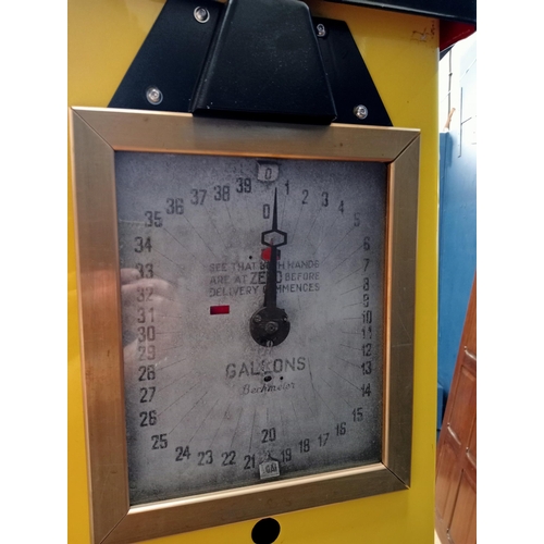 656 - Shell advertising pump  {H 240cm x W 55cm x D 40cm}. - NOT AVAILABLE TO VIEW IN PERSON