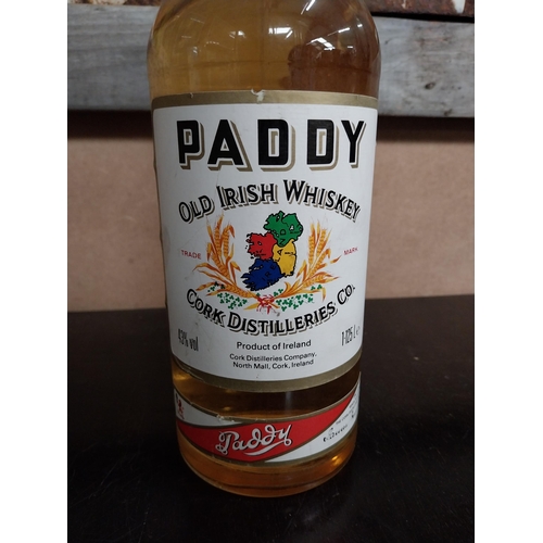 696 - Large bottle of Paddy Old Irish Whiskey.