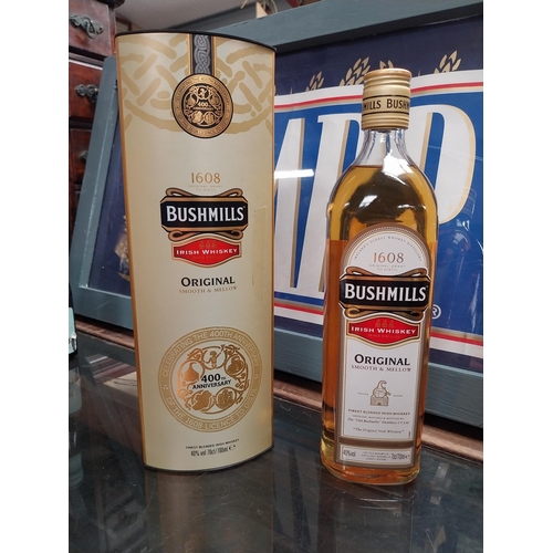 700 - Bottle of 400th Anniversary Bushmills Whiskey in original box.