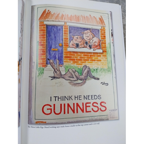 711 - The Lost Art of Guinness The Final Chapter Gilroy Canvases signed by author David Hughes. PART OF TH... 