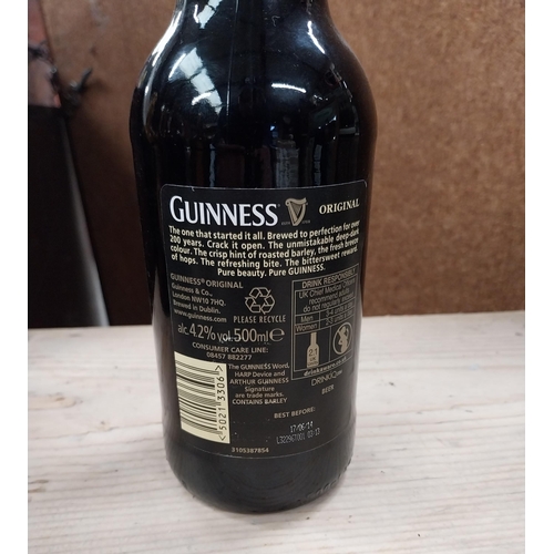 725 - Rare original bottle of Guinness - Iveagh Guinness Family Fund Managers 21 Queen Anne's Gate London ... 