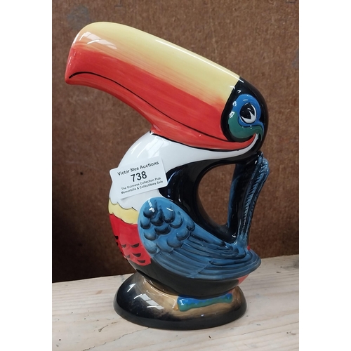 738 - Pottery Toucan 