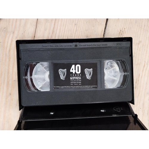 758 - 1989 Guinness �2 coin and Video 40 Years of Guinness. PART OF THE DAVID HUGHES COLLECTION.