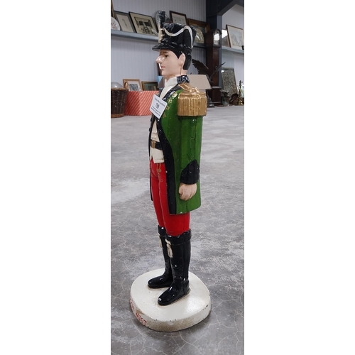 769 - Cast Iron Irish Mist advertising figure. {41 cm H x 13 cm Dia.}.