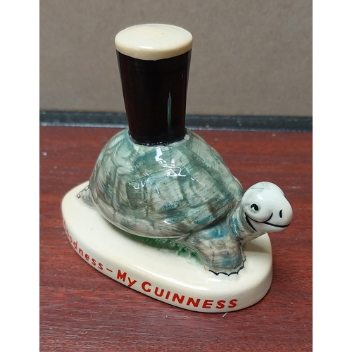 835 - Carltonware Guinness Tortoise {7 cm H x 9 cm W x 5 cm D} and Toucan {10 cm H x 8 cm W x 5 cm D} adve... 