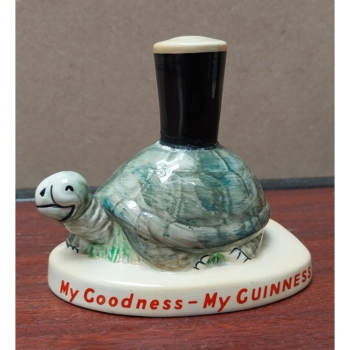 835 - Carltonware Guinness Tortoise {7 cm H x 9 cm W x 5 cm D} and Toucan {10 cm H x 8 cm W x 5 cm D} adve... 