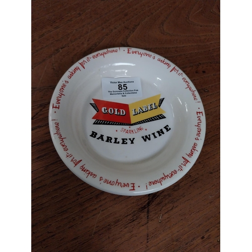 85 - Excel Crisps {14 cm H x 14 cm W} and Old Label Barley Wine {13 cm H x 13 cm W} Wade ceramic advertis... 