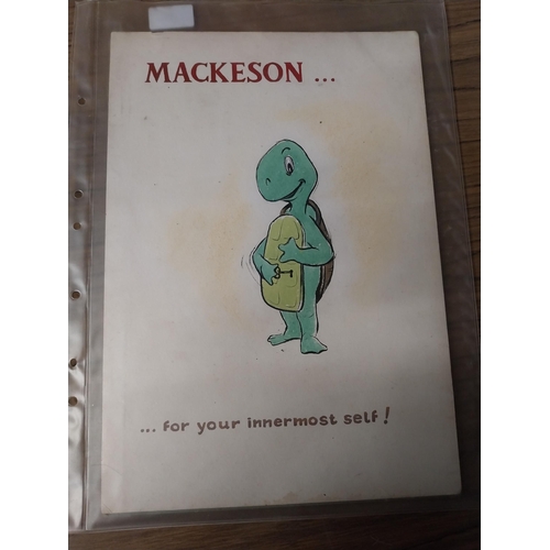 885 - Mackeson The World Is Nicer Through Tinted Glasses and Mackeson's for you inner self cardboard showc... 