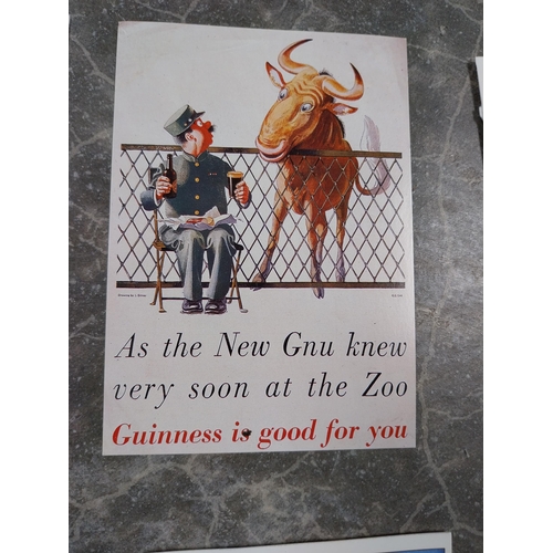 896 - Six 1959 Guinness postcards.  PART OF THE DAVID HUGHES COLLECTION.