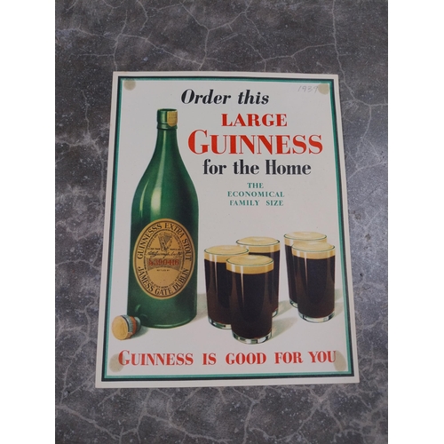 899 - Guinness for Strength and Order This Large Guinness for the Home prints. PART OF THE DAVID HUGHES CO... 