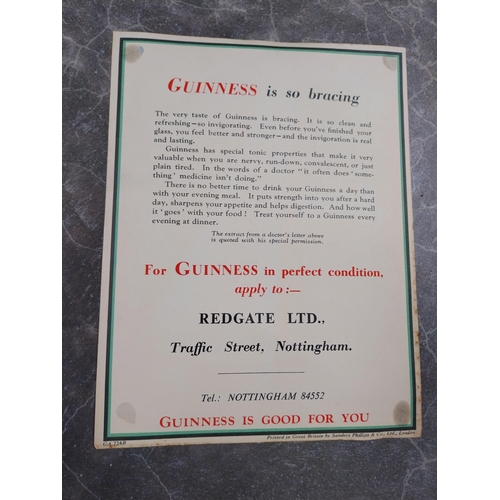 899 - Guinness for Strength and Order This Large Guinness for the Home prints. PART OF THE DAVID HUGHES CO... 