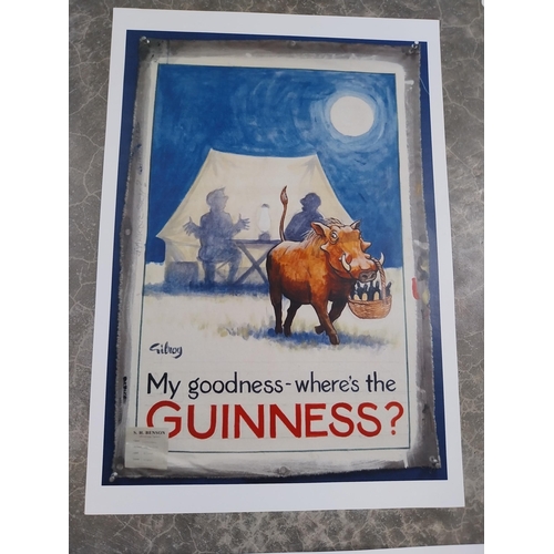 934 - Nine Guinness Posters from 