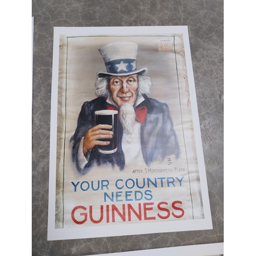 934 - Nine Guinness Posters from 