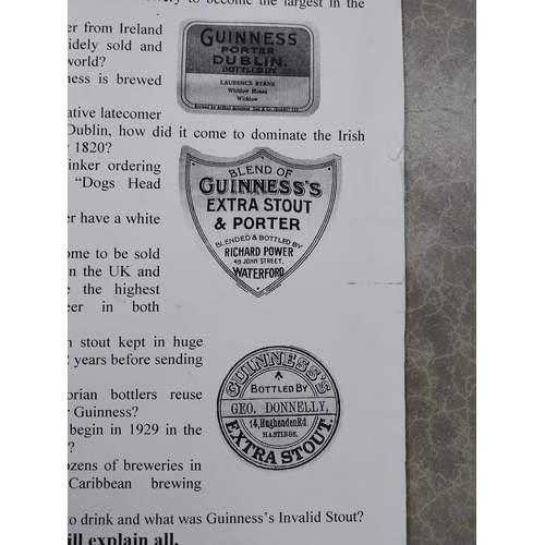 949 - Poster Mounted on Board German - Mercedes G4 Vintage Car From Gilroy was Good for Guinness and Have ... 