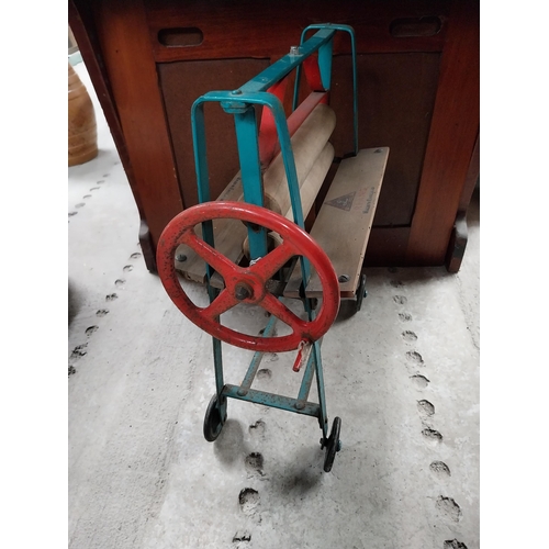 956 - 1950's Triang Child's Wringer. {48 cm H x 40 cm W x 20 cm D}.