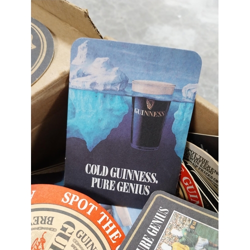 965 - Box of Guinness Coasters. PART OF THE DAVID HUGHES COLLECTION.