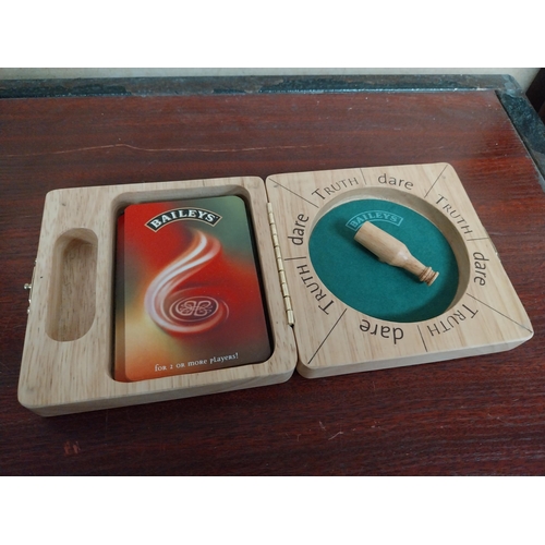 985 - Pay for your calls it keeps the bills small wooden advertising box {10 cm H x 10 cm W x 7 cm D} and ... 