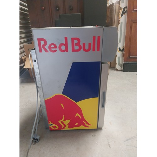 1328 - Red Bull drinks fridge. {71 cm H x 44 cm W x 47 cm D}.