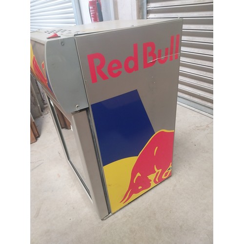 1328 - Red Bull drinks fridge. {71 cm H x 44 cm W x 47 cm D}.