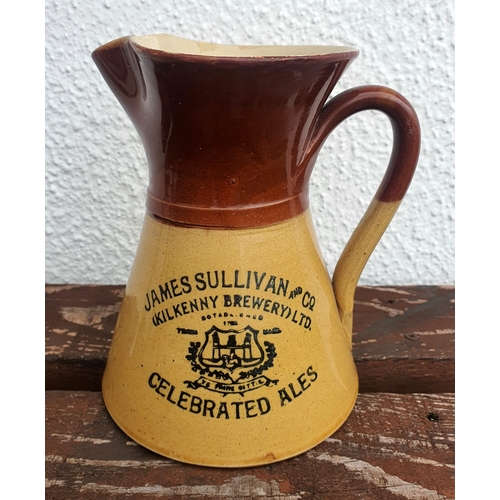 1388A - Rare early 20th C. Irish James Sullivan and Co (Kilkenny Brewery) Ltd. Celebrated Ales and Sullivans... 