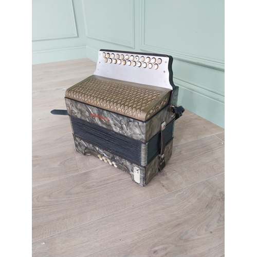 172 - Hohner button accordion.