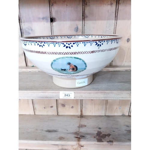 245 - Collection of six Nicholas Mosse Pottery - Sugar bowl, Porridge bowl, Tea plate, Mixing bowl, Teapot... 